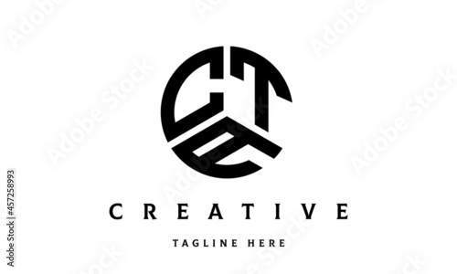 CTA creative circle three letter logo