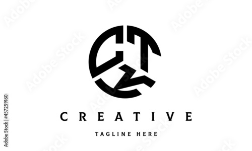 CTK creative circle three letter logo