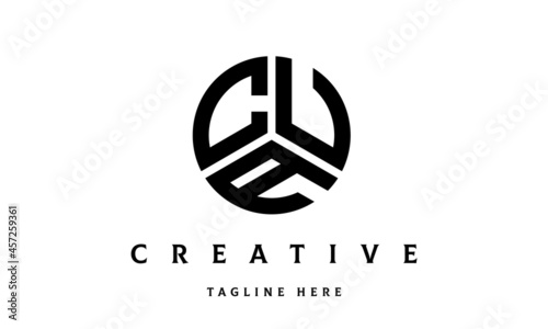 CUA creative circle three letter logo