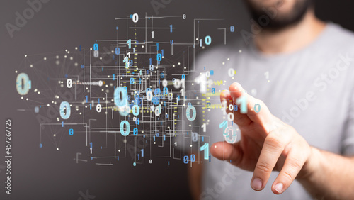 Technology background. Big ...