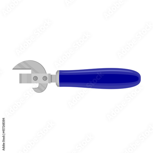 Bottle opener vector cartoon icon. Vector illustration corkscrew on white background. Isolated cartoon illustration icon of bottle opener .