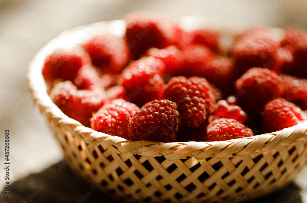 raspberries in a bowl raspberries in a bowl