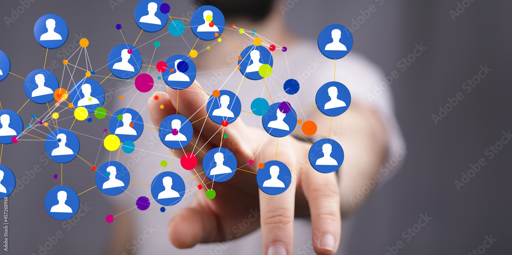 HR - Human resources management and recruitment concept HR - Human resources management and recruitment concept