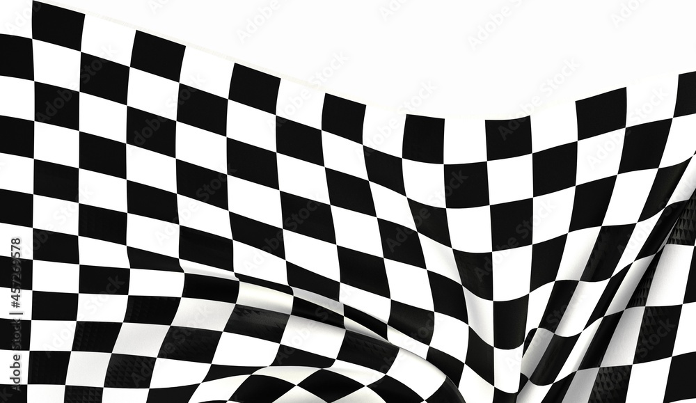 Obraz premium background of checkered flag pattern