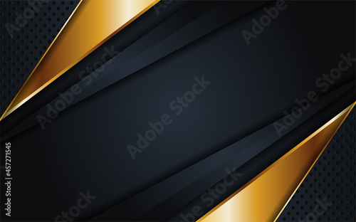 Luxury dark background combinations with line gold