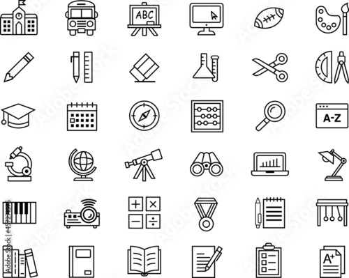School Icons Full Icon Set