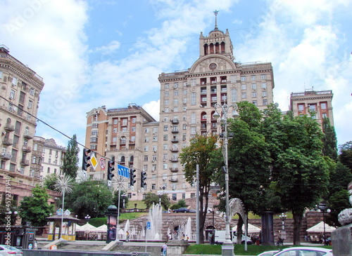 Amazing and unique with its architectural monuments Khreschatyk Street is the pride of Kyiv.