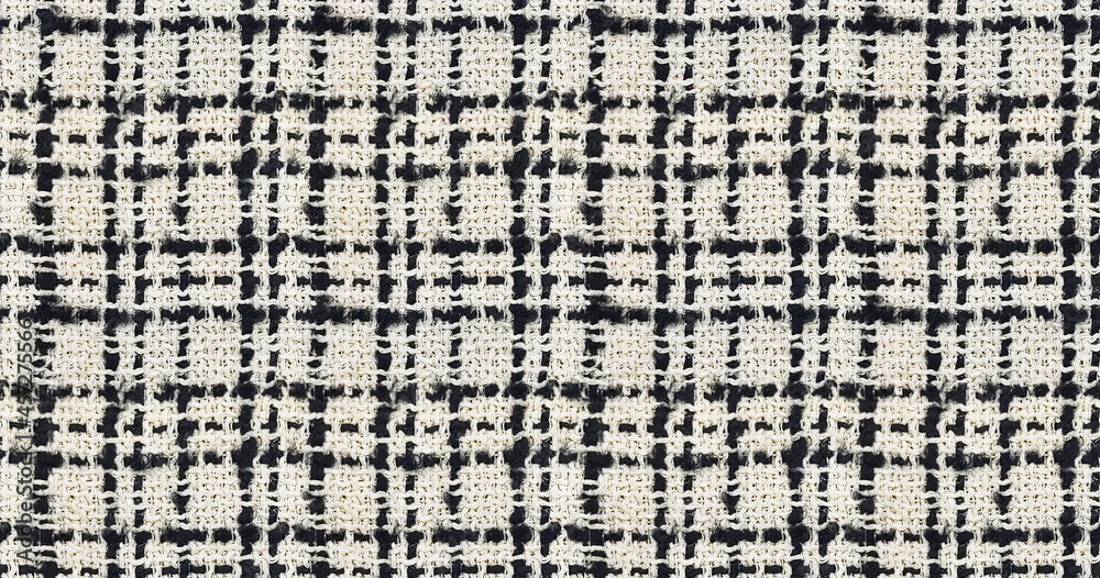 tweed real fabric texture seamless pattern