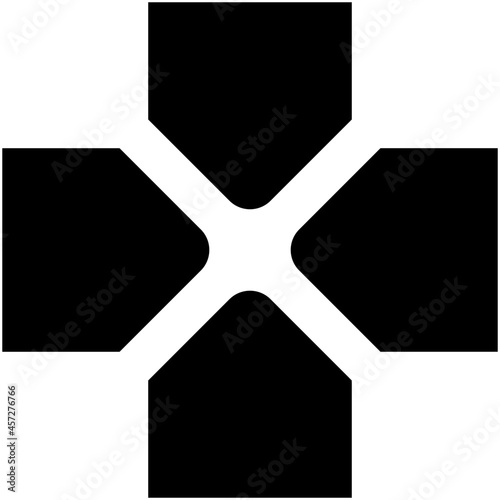 controller icon on white background