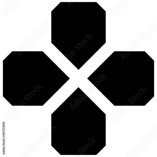 controller icon on white background