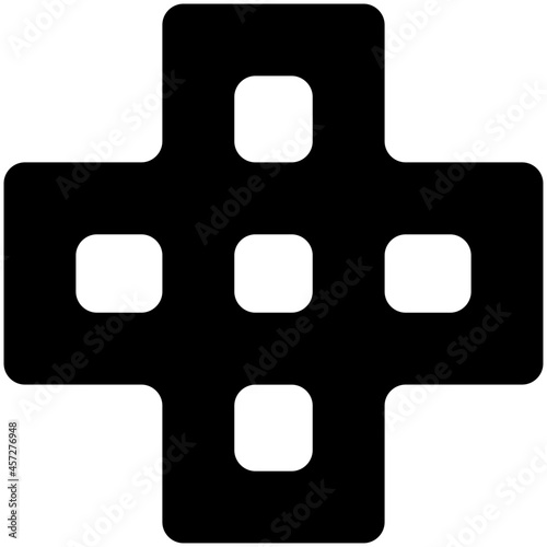 controller icon on white background