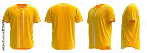 Photography 4K 3D HQ Rendered Baseball Jersey