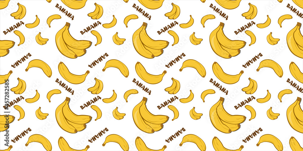 Banana pattern.
Beautiful vector seamless pattern with banana. Suitable for wallpapers, web pages backgrounds, surface textures, textiles.
Banana pattern.
Beautiful vector seamless pattern with banana. Suitable for wallpapers, web pages backgrounds, surface textures, textiles.