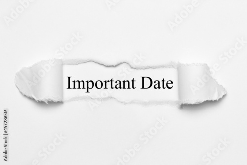 Important Date 