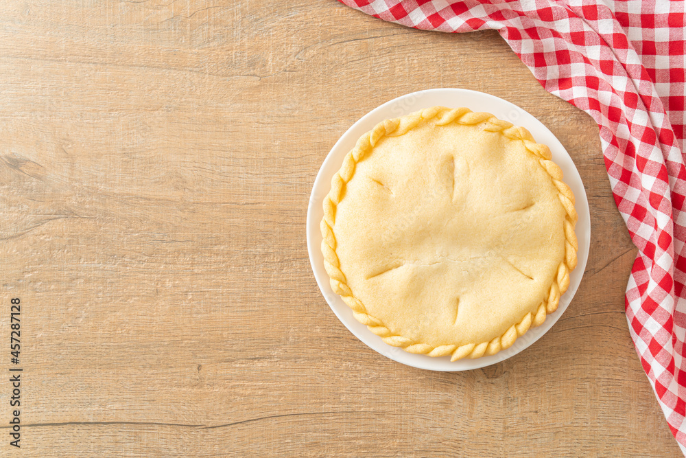 Toddy palm pies on plate Toddy palm pies on plate