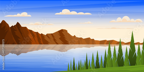 Mountains Background 

