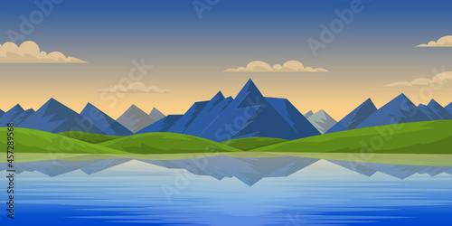 Mountains Background 

