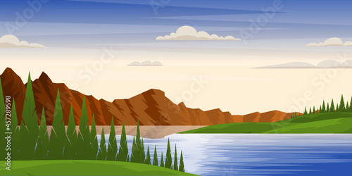 Mountains Background 

