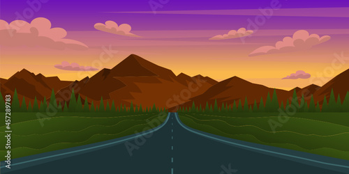 Mountains Background 

