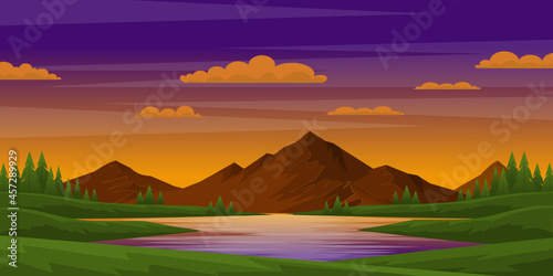 Mountains Background