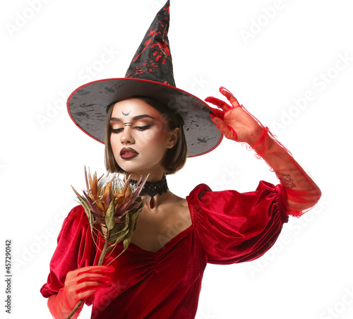 Beautiful woman dressed as ...