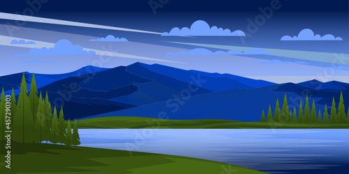 Mountains Background 

