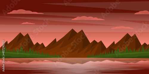 Mountains Background 


