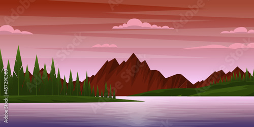 Mountains Background 

