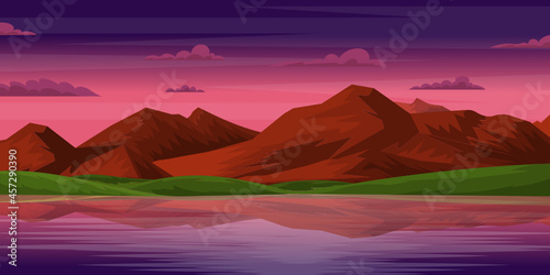 Mountains Background 

