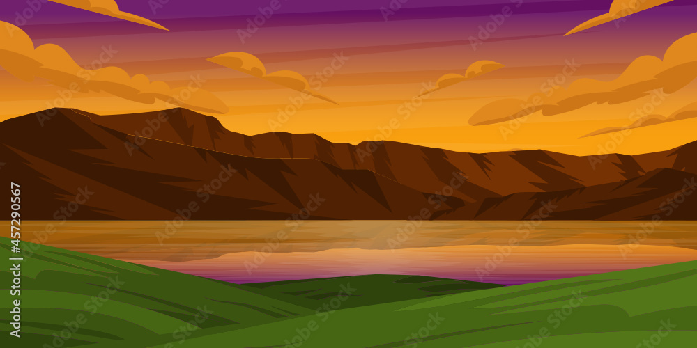 Obraz premium Mountains Background