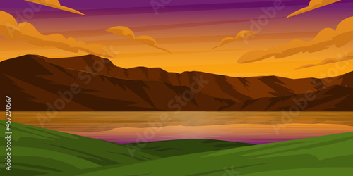 Mountains Background 

