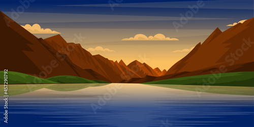 Mountains Background 

