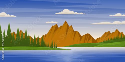 Mountains Background 

