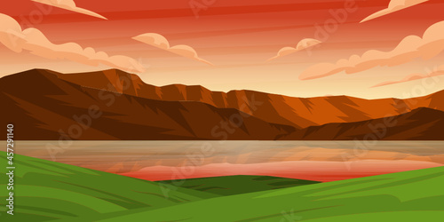 Mountains Background 

