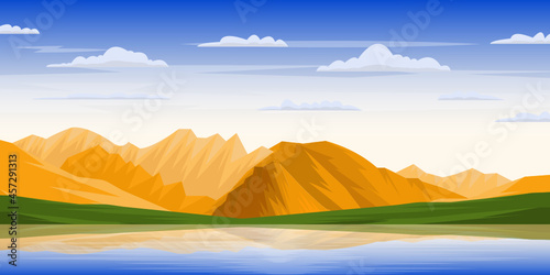 Mountains Background 


