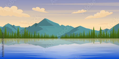 Mountains Background 

