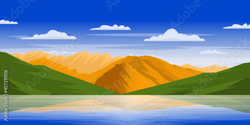 Mountains Background 

