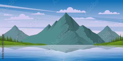 Mountains Background 

