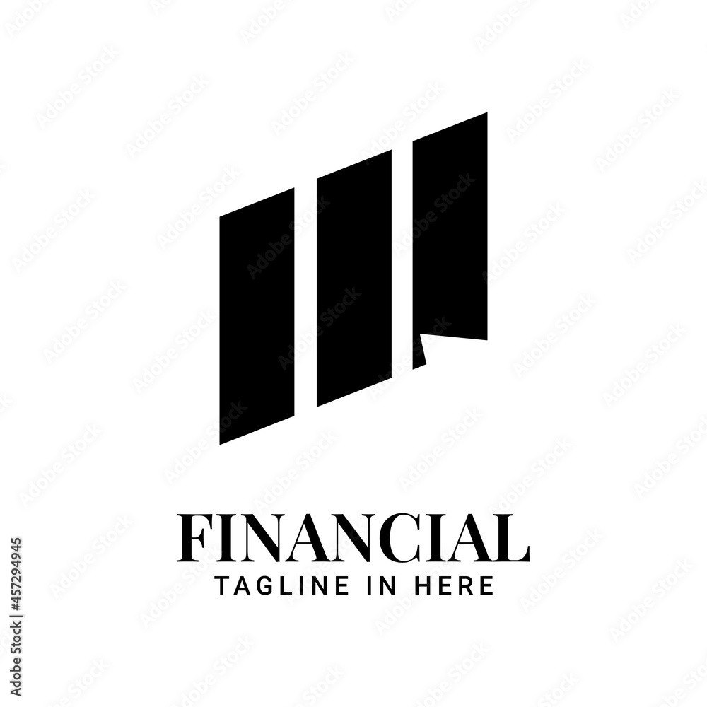 Illustration vector graphic of Business Financial Logo Illustration vector graphic of Business Financial Logo