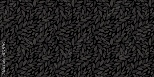 Stylish organic and botanical background. Seamless pattern.Vector. スタイリッシュ有機的パターン