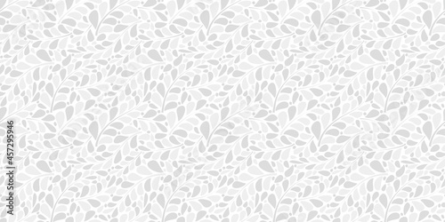 Stylish organic and botanical background. Seamless pattern.Vector. スタイリッシュ有機的パターン © tabosan