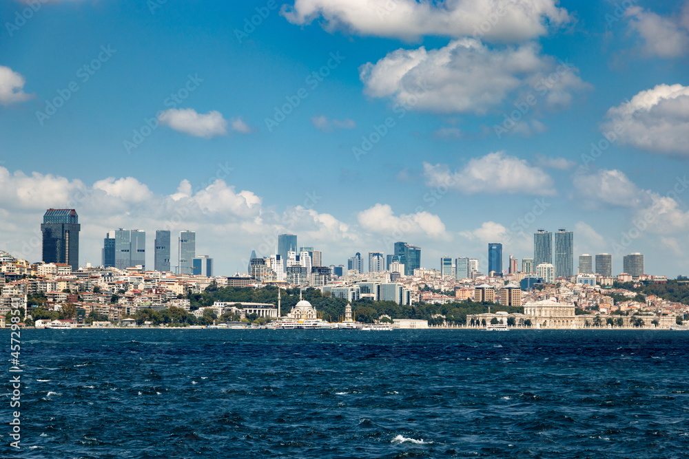 Istanbul and Bosporus strait. Turkey