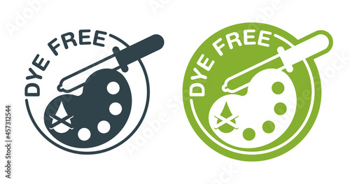 Dye free - products without artificial colors