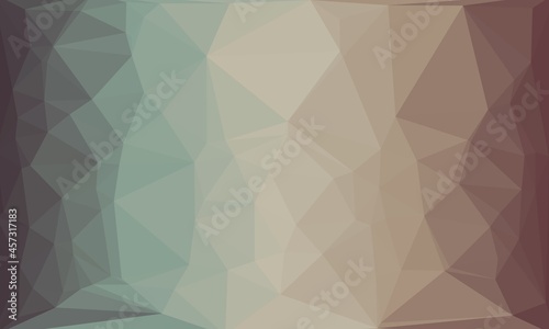Fototapeta Naklejka Na Ścianę i Meble -  vibrant minimal multicolored polygonal background