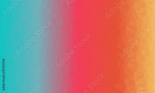 Wallpaper Mural vibrant creative prismatic background with polygonal pattern Torontodigital.ca