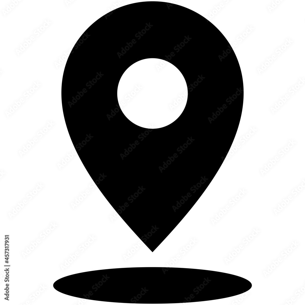 location icon on white background location icon on white background