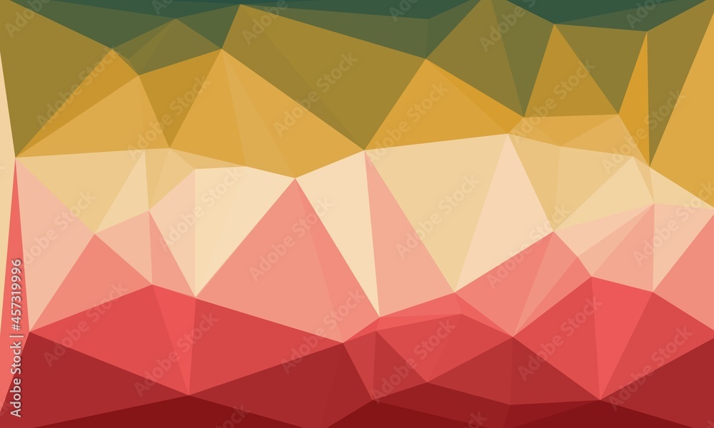 Fototapeta premium vibrant abstract geometric background with poly pattern
