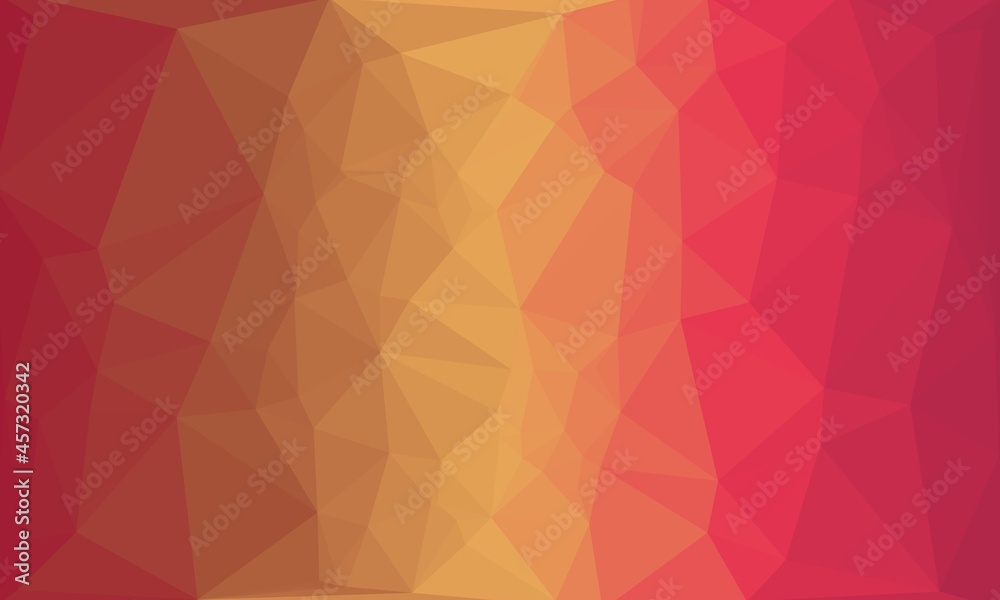 Obraz premium vibrant abstract multicolored background with poly pattern