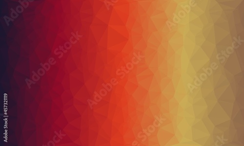 Wallpaper Mural vibrant creative prismatic background with polygonal pattern Torontodigital.ca