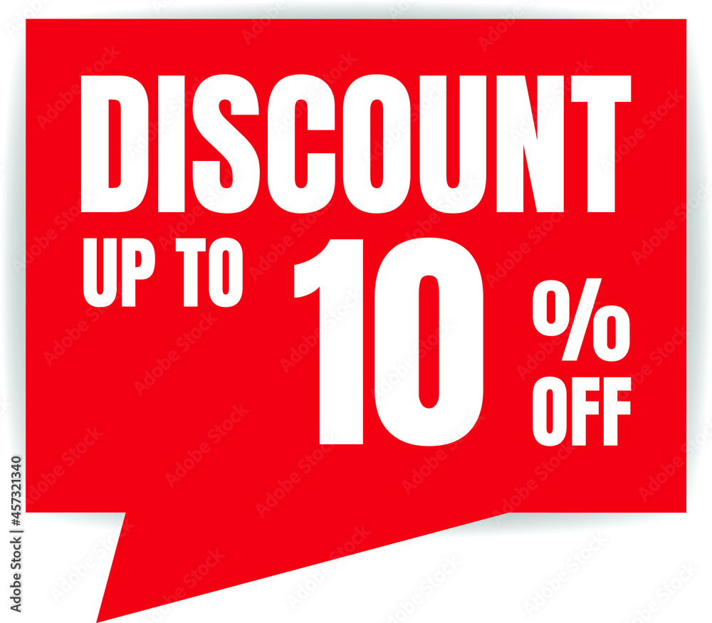 10 Percent Off, Discount Sign Banner or Poster. Special offer price signs 10 Percent Off, Discount Sign Banner or Poster. Special offer price signs